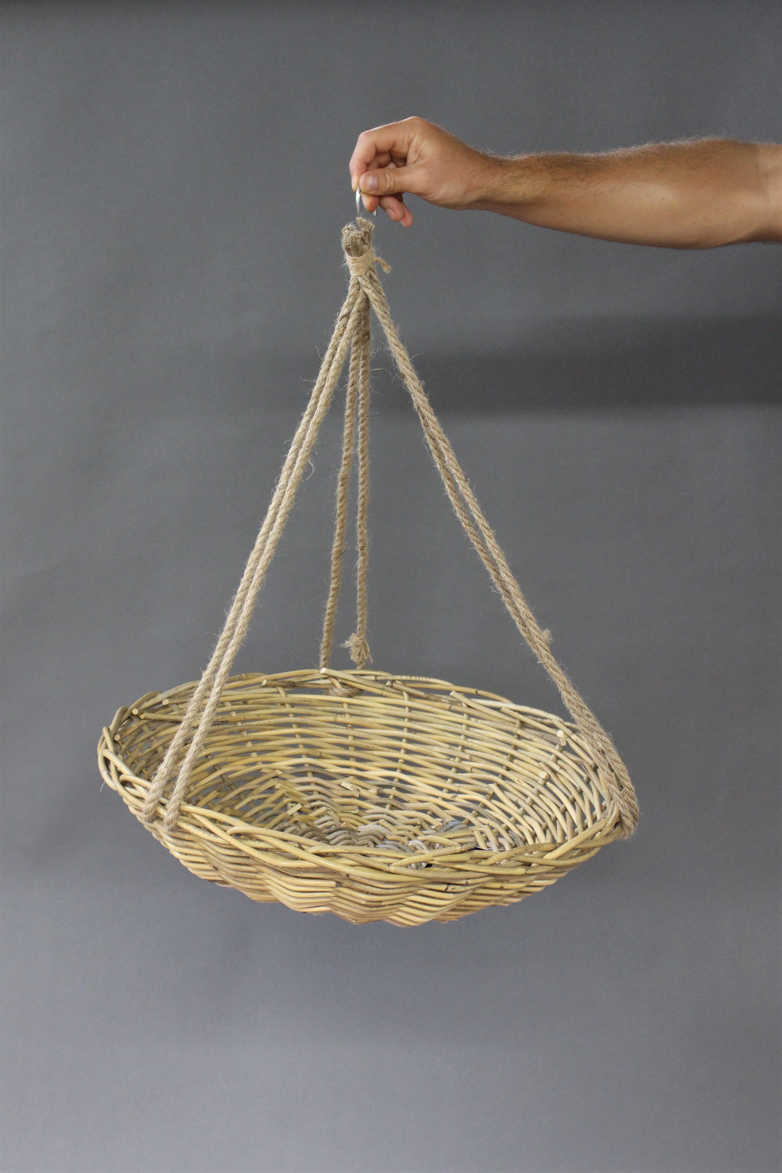 Rattan Hanging Planter FIDDLE & FIG